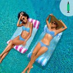 Lot de 2 hamac pour piscine, matelas gonflables pour piscine, 4 en 1 flottant de inclinable flotteur ... Lot de 2 hamac pour piscine, matelas gonflables pour piscine, 4 en 1 flottant de inclinable flotteur ...