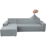 Bluedeer - lot de 2 housses de canap d'angle extensibles, housses de canap extensibles en forme de ...