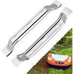 Lot de 2 lames de d�broussailleuse pour tondeuse � gazon stihl imow rmi 422 422p c viking imow ml4, 20 ...