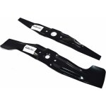 Lot de 2 lames pour tondeuse honda hrx 537, hrb 535, hrd 536 et izy 53 - 72531 - vh7 - 000 et 72511 - ...