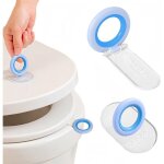 Lot de 2 l�ve - abattants wc, l�ve - abattants wc adh�sifs, pour toilettes, h�tel, maison, accessoires ...