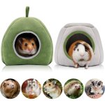 Lot de 2 lits pour cobayes - accessoires de cage lavables pour petits animaux, adapt�s aux cobayes, chinchilla ...