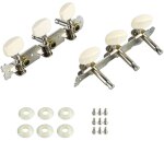 Lot de 2 m�caniques de guitare triples pour guitare classique acoustique. accessoires pour m�caniques. ...