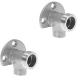 Lot de 2 montage mural douche mitigeur salle de bain accessoire kit installation maison argent dans le ... Lot de 2 montage mural douche mitigeur salle de bain accessoire kit installation maison argent dans le ...