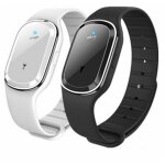 Lot de 2 montres anti - moustiques  ultrasons, bracelet anti - moustiques pour enfants et adultes, rechargeab ...