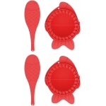 Lot de 2 moules à raviolis avec cuillères, outils de fabrication de raviolis, gadget de cuisine Lot de 2 moules à raviolis avec cuillères, outils de fabrication de raviolis, gadget de cuisine