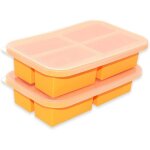 Lot de 2 moules à soupe en silicone pour congélateur, 1 tasse, avec couvercle, faciles à démouler, pour ... Lot de 2 moules à soupe en silicone pour congélateur, 1 tasse, avec couvercle, faciles à démouler, pour ...