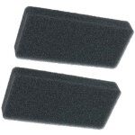 Lot de 2 mousses filtrantes biologiques pour aquarium, feuilles de mousse � cellules ouvertes d�coupables ...