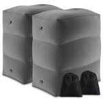 Lot de 2 oreillers de voyage gonflables pour enfants, oreillers de voyage  hauteur rglable pour les ...