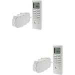 Lot de 2 packs chauffage connecté + télécommande thermostat + modules chauffage - otio Lot de 2 packs chauffage connecté + télécommande thermostat + modules chauffage - otio