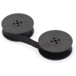 Lot de 2 paires de rubans universels pour machine  crire, double bobine, pour la plupart des machines ...