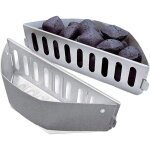 Lot de 2 paniers  charbon 7403 pour barbecues  charbon weber 57 cm, panier  briquettes pour barbecues ...