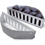 Lot de 2 paniers � charbon 7403 pour barbecues � charbon weber 57 cm, panier � briquettes pour barbecues ...