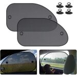 Lot de 2 pare - soleil adh�sifs universels pour vitres de voiture : protection solaire, anti - �blouissement ...
