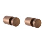 Lot de 2 patres colorado en laiton bronze 3cm x 1, 6cm