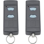 Lot de 2 pi�ces de rechange pour �metteur de garage avec bouton bleu 868 mhz pour hormann hse2 - 868 ...