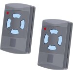 Lot de 2 pi�ces de rechange pour �metteur portatif h�rmann ouvre - porte de garage 868, 3 mhz 4 canaux ...