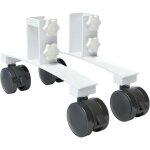 Lot de 2 pieds chauffants infrarouges universels - pieds robustes pour une utilisation autonome du chauffage ...