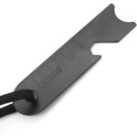 Lot de 2 pierre a feu, allume feu kit naturel, bushcraft materiel survie, firesteel silex briquet allumettes ...