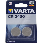 Lot de 2 piles lithium cr2430 d'origine