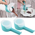 Lot de 2 pinces de fermeture pour aliments, pinces de fermeture pour sachets de chips, pinces de fermeture ...