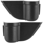 Lot de 2 plateaux de rangement pour porte avant avec insert latral pour jeep wrangler jk jku 2011 - ...