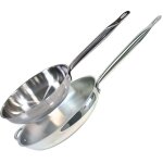 Lot de 2 poles inox de 28 cm et 32 cm elo profi therm