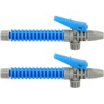 Lot de 2 poign�es de pulv�risateur � g�chette de 175 mm, poign�e de pistolet de pulv�risation agricole, ...