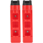 Lot de 2 porte - cannes � p�che portables pour waders, avec support de ceinture et insert pour canne ...