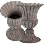 Lot de 2 pots de fleurs de cimetière de style rétro, support de fleurs commémoratif, ornement de vase ... Lot de 2 pots de fleurs de cimetière de style rétro, support de fleurs commémoratif, ornement de vase ...