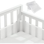 Lot de 2 protections de lit en maille respirante, tour de lit pour bb, pour garons et filles, 340 ...