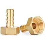 Lot de 2 raccords � olive de tuyau avec hexagone et filetage ext�rieur, raccord de tuyau � filetage int�rieur ...