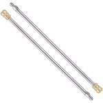 Lot de 2 rallonge nettoyeur haute pression, 17? outils de nettoyage lance rechange avec raccord rapide ...