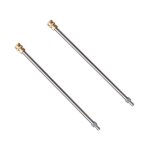 Lot de 2 rallonge nettoyeur haute pression, outils de nettoyage lance rechange pour nttoyeur haute pression, ...