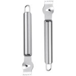 Lot de 2 rpe  zesteur de citron en acier inoxydable, outil de zesteur de citron, outil de zesteur d'agrumes ...