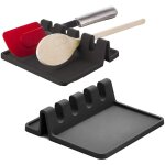Alovez - lot de 2 repose - ustensiles en silicone, repose - cuillère en silicone, repose - ustensiles ... Alovez - lot de 2 repose - ustensiles en silicone, repose - cuillère en silicone, repose - ustensiles ...