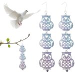 Lot de 2 r�pulsif oiseaux, r�pulsif pigeons, bande r�pulsive anti oiseaux, barre effaroucheur oiseaux, ...