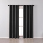 Basetbl - lot de 2 rideaux occultants à oeillets isolant thermique design moderne pour salon et chambre ... Basetbl - lot de 2 rideaux occultants à oeillets isolant thermique design moderne pour salon et chambre ...