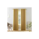 Lot de 2 rideaux occultants solides lourds de salle de bain à oeillets 132cm x 240cm, isolant thermique, ... Lot de 2 rideaux occultants solides lourds de salle de bain à oeillets 132cm x 240cm, isolant thermique, ...