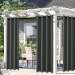 Jn. songs - lot de 2 rideau occultant thermique rideaux occultants � oeillets isolation lumineux anti ...