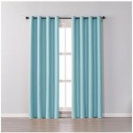 Tuserxln - lot de 2 rideaux occultants thermique à oeillet solide décoration de fenêtre pour chambre ... Tuserxln - lot de 2 rideaux occultants thermique à oeillet solide décoration de fenêtre pour chambre ...