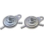 Lot de 2 robinets d'essence � d�pression pour motos gy6 50cc, 70cc, 90cc, 110cc, 125cc et 150cc (roketa, ...