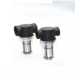 Lot de 2 robinet raccord cuve 1000 l, articulation de tuyau de jardin pour collecteurs d'eau de pluie ...