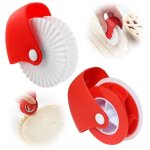 Lot de 2 roulettes � p�te, roulette � d�corer la p�te, roulette et coupe - p�te, pinces � tarte pour ...