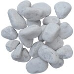 Lot de 2 sacs de + / - 20 kg - galet blanc pur 40 / 60
