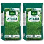Lot de 2 sacs 5kgs gazon prairie universelle vilmorin - 1000m�
