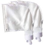 Lot de 2 sacs filtrants polaris 280 & 480 avec fermeture �clair et velcro (blanc) accessoires de rechange ...