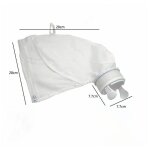 Lot de 2 sac  limon adaptable haute qualit filtre de rechange grande capacit pour polaris 280 ou 480 ...
