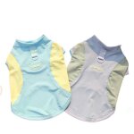 Lot de 2 t - shirts personnalis�s - gilet rafra�chissant ice - gilet pour animaux avec anneau en d - ...