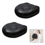 Lot de 2 siges de bain spa jacuzzi noir, coussin et pour spa, coussin d'lvation multifonctionnel, ...